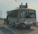 Необычную баню на колесах заметили в Углегорске