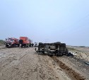 В Охинском районе произошло серьезное ДТП